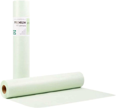 Bournas Medicals Εξεταστικό Ρολό Non Woven Πλαστικοποιημένο Premium Standard 40cm x 50m Πράσινο