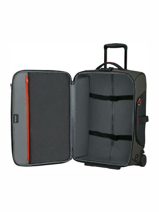 Samsonite Ecodiver Cabin Fabric Anthracite Suitcase With 4 Wheels Height 55cm