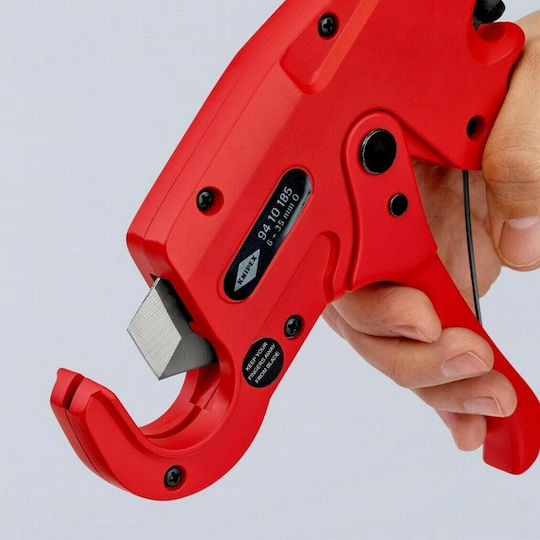 Knipex Ножица за рязане на тръби Резачка за пластмасови тръби от синтетичен материал 185mm 94 10 185