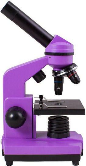 Levenhuk Rainbow 2L Biological Monocular Microscope Purple 400x Amethyst