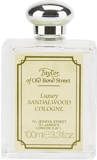 Taylor of Old Bond Street Luxury Sandalwood Cologne Eau de Cologne 100ml