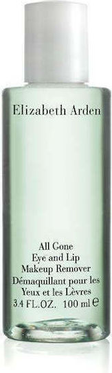 Elizabeth Arden All Gone Lip & Eye Makeup Remover Υγρό Ντεμακιγιάζ Προσώπου & Ματιών 100ml