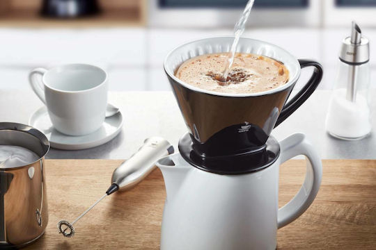 Gefu Coffee Dripper Κεραμικό Μαύρο 175x145x111mm