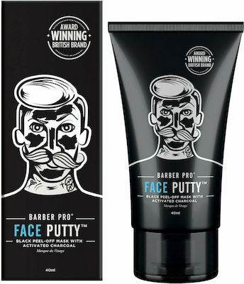 Barber Pro Putty Face Black Peeling / Detoxifying Mask 40gr 40ml