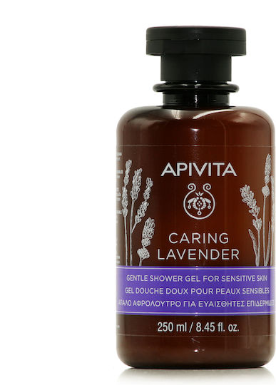 Apivita Caring Lavender Shower Gel Lavender 250ml