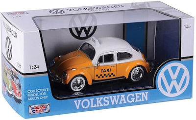 Motormax Volkswagen Beetle Taxi Car 1:24