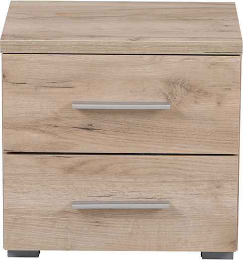 Комод Uni No2F Дървен Сив дъб 44.5x33.5x43см