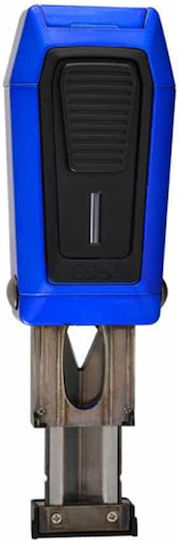 Colibri Gotham Winddicht Feuerzeuge Flamme Typ Jet in Blau Farbe