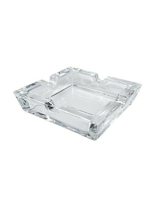 Angelo Valente Ashtray Cigarette Glass Transparent 1pcs