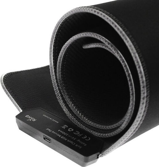 HY-001 Gaming Mouse Pad XL (790mm) με RGB Φωτισμό Μαύρο