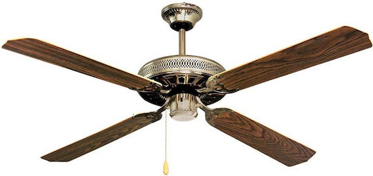 Lineme Deco Deckenventilator 132cm Bronze / Braun