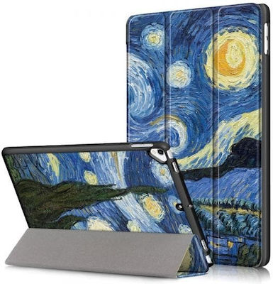 Trifold Flip Cover Δερματίνης Starry Night (iPad 2019/2020/2021 10.2'')