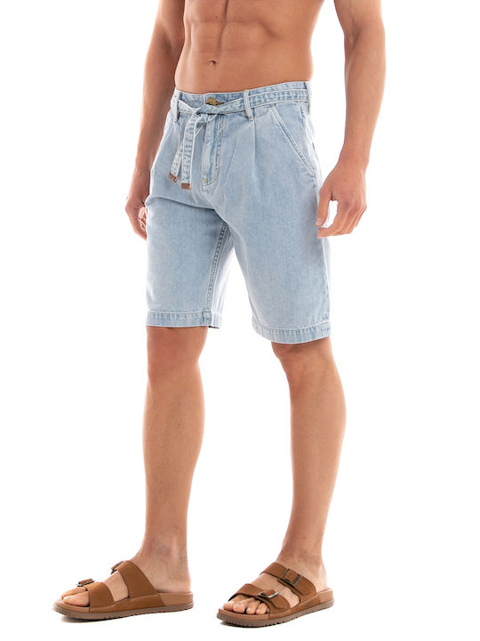 Scotch & Soda Herrenshorts Jeans Hellblau