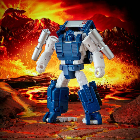 Action Figure enerations War for Cybertron: Kingdom Deluxe WFC-K32 Autobot Pipes Transformers for 8+ Years