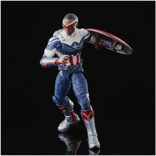 Action Figure Sam Wilson & Steve Rogers Marvel Avengers Captain America for 4+ years old Years 15cm.