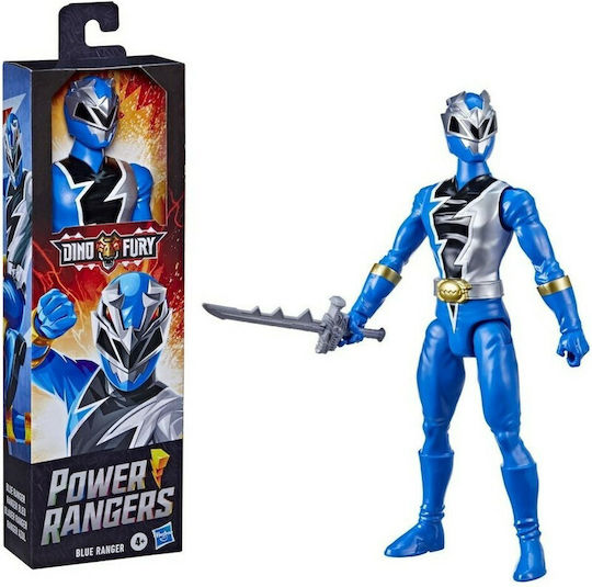 Action Figure Dino Fury Blue Ranger Power Rangers for 4+ Years