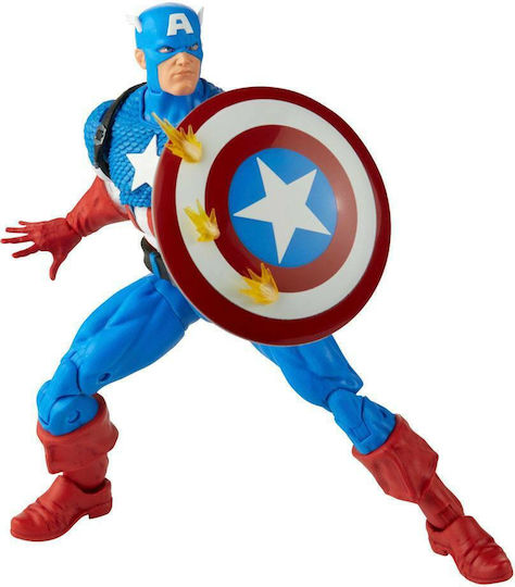 Φιγούρα Δράσης Captain America Marvel Legends Captain America για 4+ Ετών 15εκ.