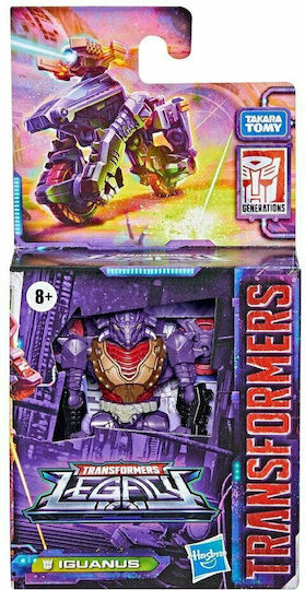 Action Figure Generations Legacy Core Iguanus Transformers for 8+ years old Years 9cm.