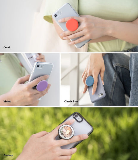 Ringke Pop Socket Griptok Мобилен Classic Coral Червен C63140005