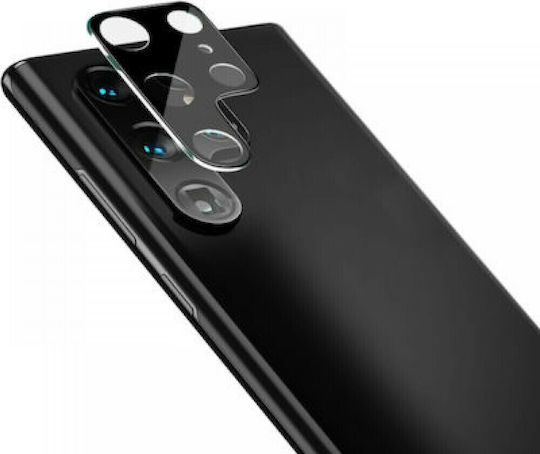 Blue Star Camera Protection Tempered Glass Black for the Galaxy S22 Ultra 5G