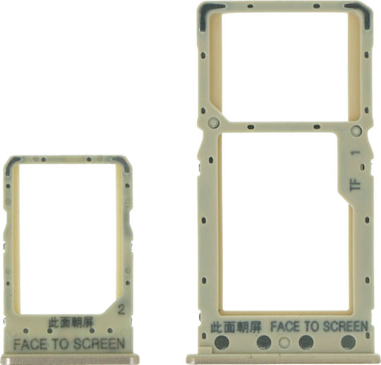 Slot Card Sim Auriu Redmi 6a
