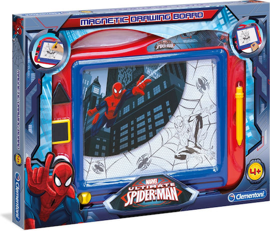 Clementoni Spider-Man Zeichnen & Radieren Tafel