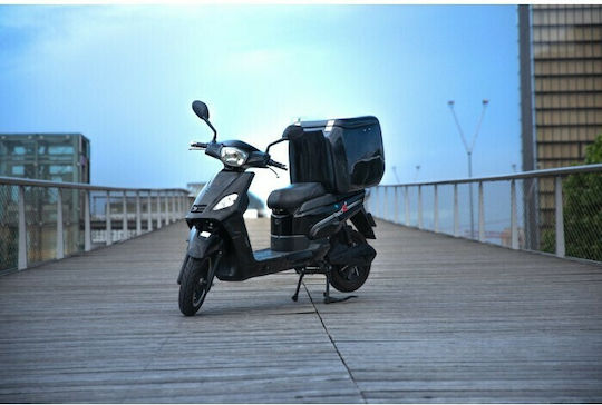 WheelnWater Delivery PRO50 Ηλεκτρικό Μηχανάκι Μαύρο