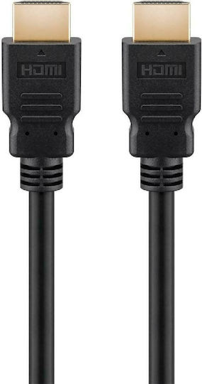 Goobay HDMI 2.1 Ultra High Speed 48Gbps 4K 120Hz HDR VRR Kabel HDMI-Stecker - HDMI-Stecker 0,5m Schwarzes