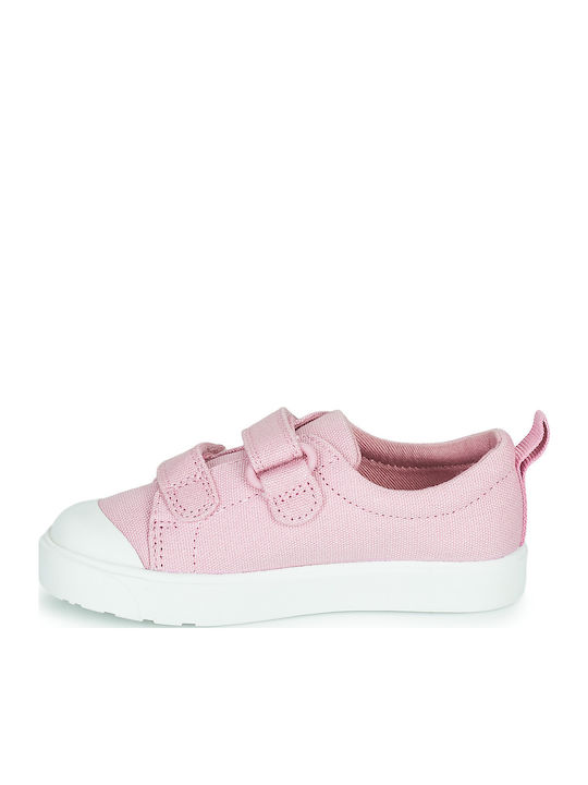 City Bright T Kinder Sneakers Anatomisch mit Klettverschluss Rosa
