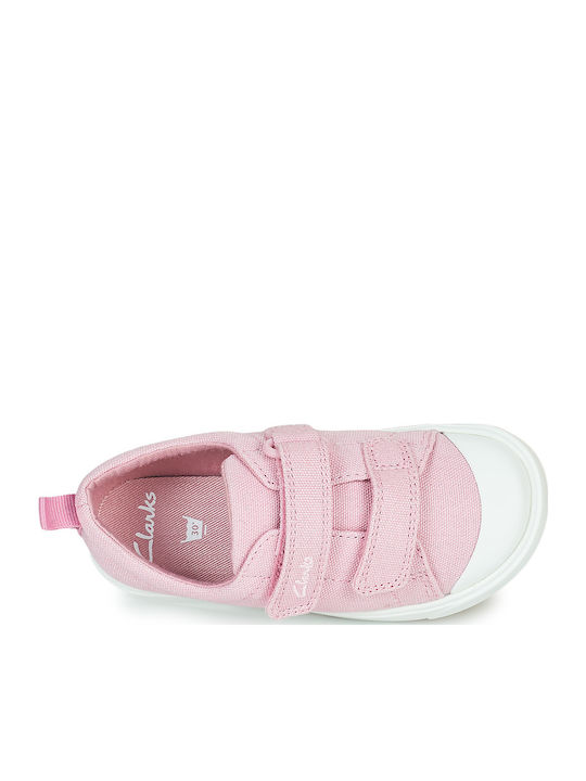 City Bright T Kinder Sneakers Anatomisch mit Klettverschluss Rosa