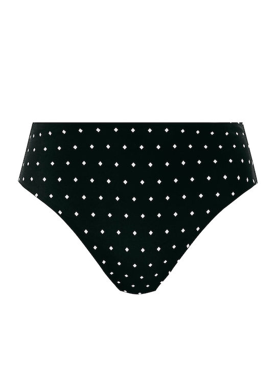Bikini Slip Ψηλόμεσο Μαύρο