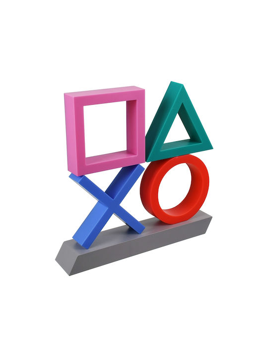 GloboStar Led Kids Decorative Lamp Playstation Multicolour 30.5x6x29.5εκ.