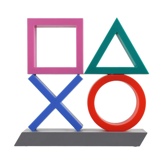 GloboStar LED Детско Декоративно Осветление Playstation Многоцветен 30.5x6x29.5εκ.
