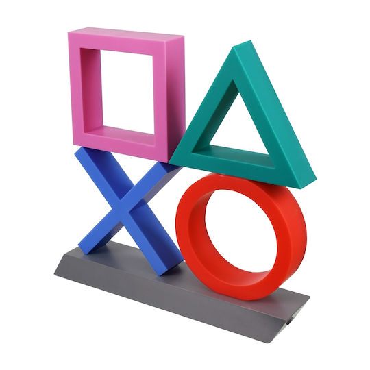 GloboStar LED Детско Декоративно Осветление Playstation Многоцветен 30.5x6x29.5εκ.