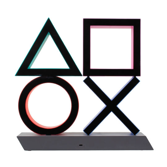 GloboStar LED Детско Декоративно Осветление Playstation Многоцветен 30.5x6x29.5εκ.
