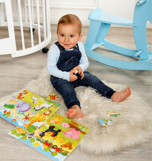 Παιδικό Puzzle Φάρμα για 3+ Ετών 24pcs Roter Kafer