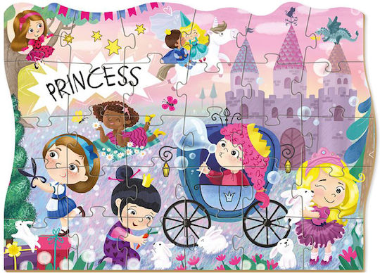 Kids Puzzle Princesses on a Holiday for 3+ years+ Years 30pcs Dodo