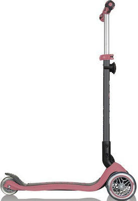 Globber Kids Scooter Go-Up Deluxe 3-Wheel with Seat for 15+ Months Pink