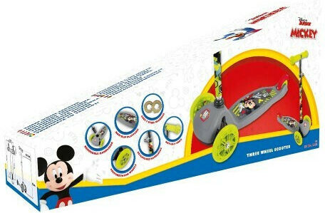 Seven Kinderroller Klappbar 3-Rad für 2+ Jahre Grau