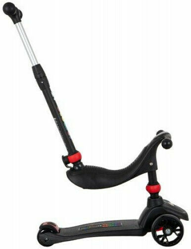 Baby Adventure Παιδικό Πατίνι 21st Τρίτροχο με Led Φωτισμό για 12 Μηνών Μαύρο
