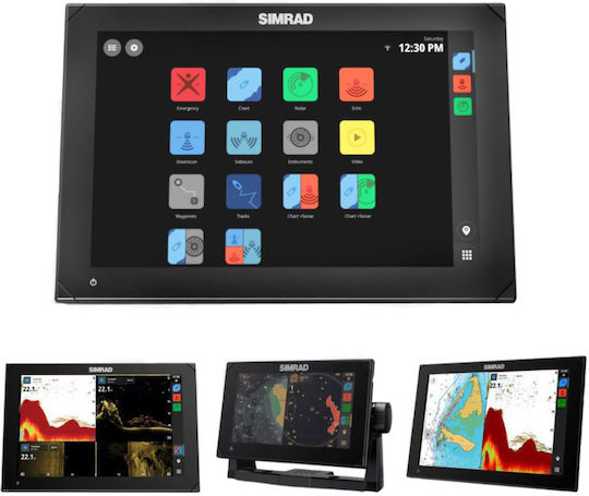 Simrad Βυθόμετρο Smart 9" Chartplotter/GPS/Fishfinder SIMRAD NSX 3009 9'' No Transducer