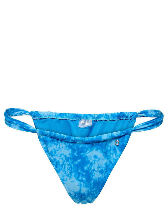 Amanda Bikini Brasilien mit Schnürchen Türkis