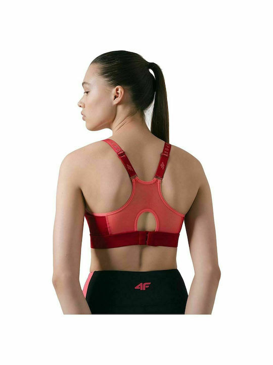 4F Women's Sports Bra without Padding Fuchsia