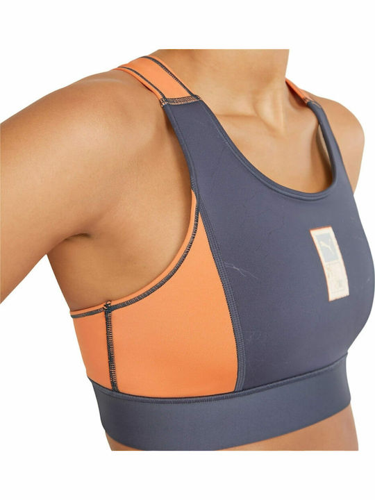 Run First Mile Women's Sports Bra without Padding Indigo