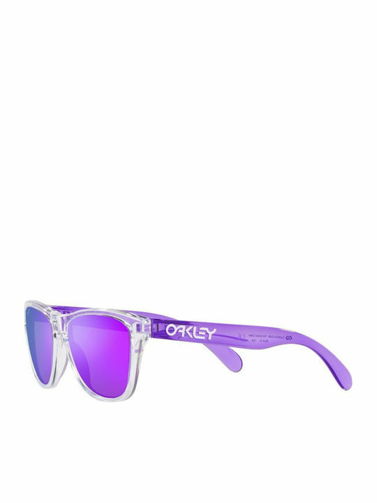 Oakley Frogskins Butterfly Kids Sunglasses with Polarized Transparent Lens
