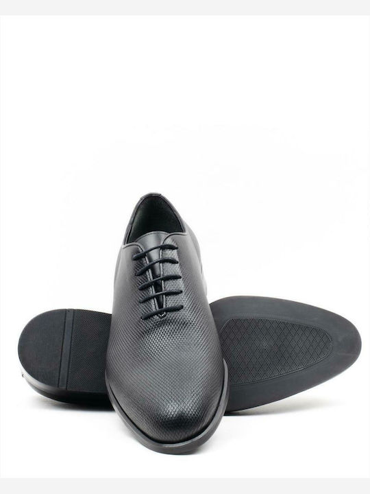 Leder Herrenschuhe Schwarz