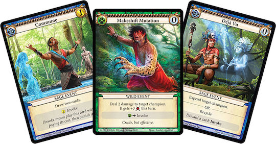 Board Game Epic Card Game: Guardians of Gowana for 2 Players 13+ Years Old (EN) Wise Wizard Games