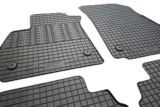 Cik Set of Front and Rear Mats 4pcs for Opel Insignia 2017+ Black