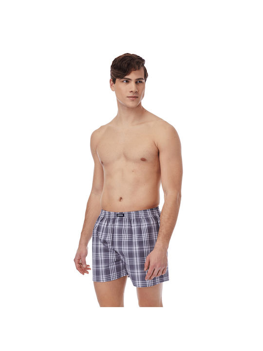 Men's Boxers Green / Grey Checkered 2Pack