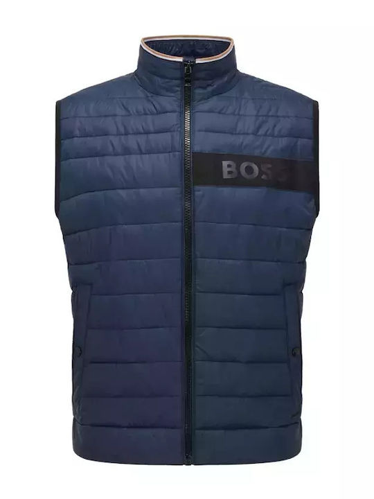 Darolan Geci Barbati Puffer Waterproof Albastru Marin